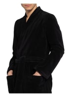 Cawö Unisex bathrobe , Color: BLACK (Image 1)