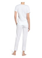 mey Lounge-Shirt Serie HOMESCHOOLING , Farbe: WEISS/ SCHWARZ (Bild 1)