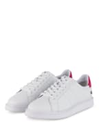 LAUREN RALPH LAUREN Sneaker ANGELINE II, Farbe: WEISS/ PINK (Bild 1)