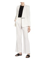 RIANI Blazer mit Leinen, Farbe: WEISS/ SCHWARZ (Bild 1)