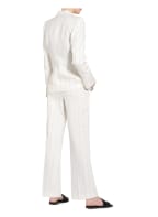RIANI Blazer mit Leinen, Farbe: WEISS/ SCHWARZ (Bild 1)