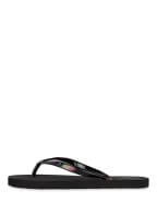 Calvin Klein Zehentrenner, Farbe: SCHWARZ (Bild 1)