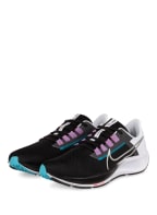 Nike Laufschuhe AIR ZOOM PEGASUS 38, Farbe: WEISS/ SCHWARZ/ SILBER (Bild 1)