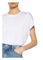 FUNKTION SCHNITT, T-Shirt BREEZE aus Leinen , Farbe: WEISS (Bild 1)