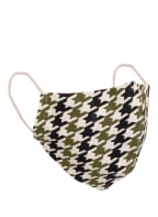 (THE MERCER) N.Y. Mund- und Nasenmaske , Farbe: BEIGE/ SCHWARZ/ OLIV (Bild 1)