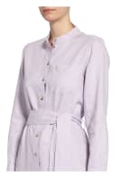 oui Kleid im Materialmix mit Leinen, Farbe: HELLLILA (Bild 1)