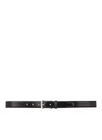 TIGER OF SWEDEN Leather belt ASENBY, Color: BLACK (Image 1)