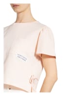 ONE MORE STORY Cropped-Sweatshirt, Farbe: HELLORANGE (Bild 1)