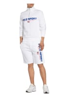 POLO RALPH LAUREN Sweat-Troyer, Farbe: WEISS/ BLAU/ ROT (Bild 1)