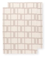 BROSTE COPENHAGEN Set of 2 dish towels BENNY, Color: GRAY/ LIGHT GRAY (Image 1)