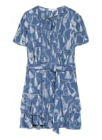 REISS Kleid CHARLIE, Farbe: BLAUGRAU/ WEISS (Bild 1)