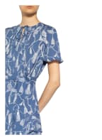 REISS Kleid CHARLIE, Farbe: BLAUGRAU/ WEISS (Bild 1)