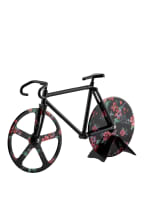 DOIY Pizza cutter THE FIXIE, Color: BLACK/ RED/ GREEN (Image 1)