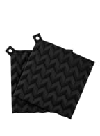 RIG TIG Potholders HOLD-ON , Color: BLACK (Image 1)