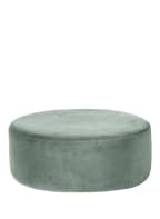 BROSTE COPENHAGEN Samt-Pouf WIND, Farbe: HELLGRÜN (Bild 1)