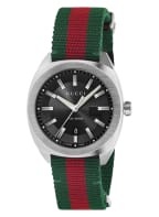 GUCCI Armbanduhr , Farbe: SCHWARZ/ GRÜN/ ROT (Bild 1)