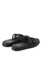 BURBERRY Pantoletten BUCKINGHAM, Farbe: SCHWARZ (Bild 1)