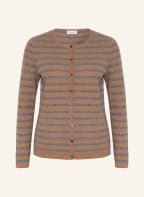 darling harbour Strickjacke aus Cashmere, Farbe: BEIGE/ GRAU (Bild 1)