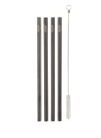 ZONE DENMARK 5-piece Drinking straw set ROCKS, Color: BLACK (Image 1)