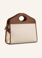 BURBERRY Handtasche POCKET BAG, Farbe: BRAUN/ CREME (Bild 1)