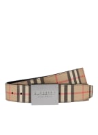 BURBERRY Gürtel zum Wenden, Farbe: BEIGE/ SCHWARZ/ ROT (Bild 1)