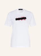 DSQUARED2 T-Shirt, Farbe: WEISS/ SCHWARZ/ ROT (Bild 1)