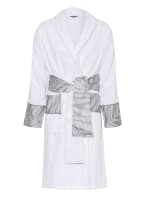 roberto cavalli Home Unisex-Bademantel , Farbe: WEISS/ HELLGRAU (Bild 1)