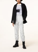 DOROTHEE SCHUMACHER Blazer im Materialmix, Farbe: HELLGRAU/ GRAU/ SCHWARZ (Bild 1)