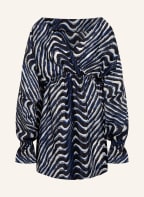 BAUM UND PFERDGARTEN Kleid AEMILEY, Farbe: DUNKELBLAU/ BLAU/ WEISS (Bild 1)