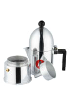 ALESSI Espresso pot LA CUPOLA A9095, Color: SILVER (Image 1)