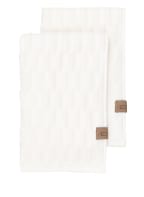 METTE DITMER Set of 2 guest towels, Color: CREAM (Image 1)