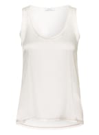 REISS Top RILEY im Materialmix, Farbe: WEISS (Bild 1)