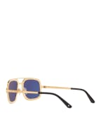 Cartier SUNGLASSES Sonnenbrille CT0194S, Farbe: 2390B1 - SCHWARZ/ GRAU (Bild 1)