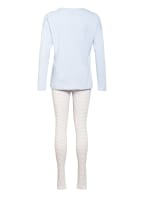 Sanetta Schlafanzug, Farbe: HELLBLAU/ HELLORANGE/ WEISS (Bild 1)