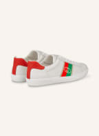 GUCCI Sneaker NEW ACE, Farbe: WEISS/ ROT/ GRÜN (Bild 1)