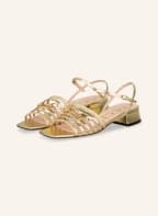 GUCCI Sandaletten KETTY, Farbe: GOLD (Bild 1)