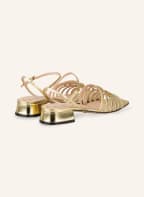 GUCCI Sandaletten KETTY, Farbe: GOLD (Bild 1)