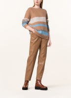darling harbour Cashmere-Pullover, Farbe: BEIGE/ CREME/ HELLBLAU (Bild 1)