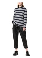 darling harbour Cashmere-Pullover, Farbe: GRAU/ DUNKELBLAU (Bild 1)