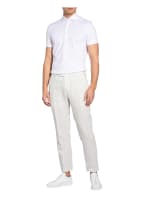 OLYMP Koszulka polo z dżerseju No. 24/Seven super slim fit, Kolor: BIAŁY (Obrazek 1)