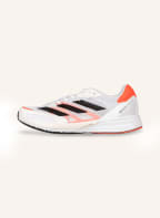 adidas Laufschuhe DIZERO ADIOS 6, Farbe: WEISS/ NEONORANGE (Bild 1)