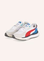 PUMA Sneaker WILD RAIDER LAYERS, Farbe: WEISS/ CREME/ ROT (Bild 1)