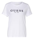 GUESS T-shirt, Color: WHITE/ BLACK (Image 1)