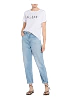 GUESS T-shirt, Color: WHITE/ BLACK (Image 1)
