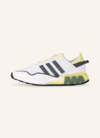 adidas Originals Sneaker ZX 2K BOOST PURE, Farbe: WEISS/ DUNKELGRAU/ HELLGELB (Bild 1)
