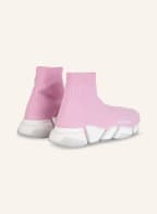 BALENCIAGA Hightop-Sneaker SPEED 2.0, Farbe: ROSA/ WEISS (Bild 1)