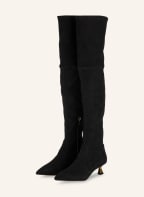 STUART WEITZMAN Overknee-Stiefel MAX 50, Farbe: SCHWARZ/ GOLD (Bild 1)