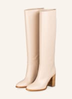 Gianvito Rossi Stiefel SANTIAGO , Farbe: CREME (Bild 1)
