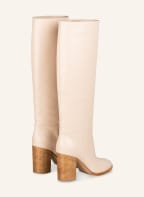 Gianvito Rossi Stiefel SANTIAGO , Farbe: CREME (Bild 1)