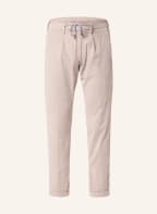 eleventy Samthose im Jogging-Stil Extra Slim Fit, Farbe: BEIGE (Bild 1)